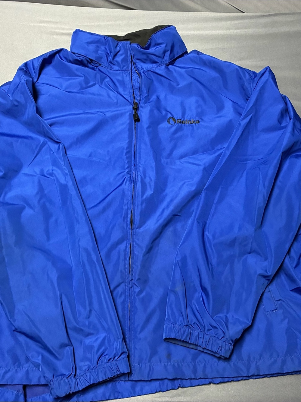 North End Men’s XXL Tall Royal Blue Full Zip Windbreaker Jacket Lightweight